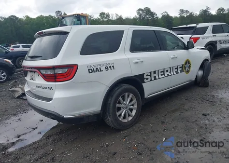 2020 Dodge Durango Pursuit Awd из США, поврежденный, VIN 1C4SDJFT4LC301863